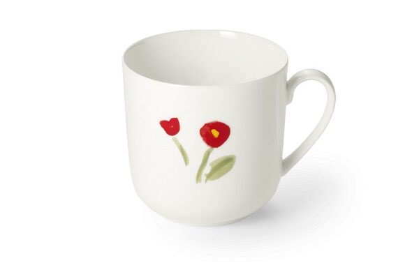 DIBBERN – Impression Red Flower Classic – Beker 0,32L | 4044441045363