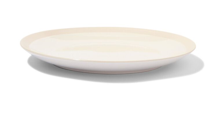 HEMA Dinerbord Ø27cm Sevilla Mat/glans Wit (wit) | 8720354195260