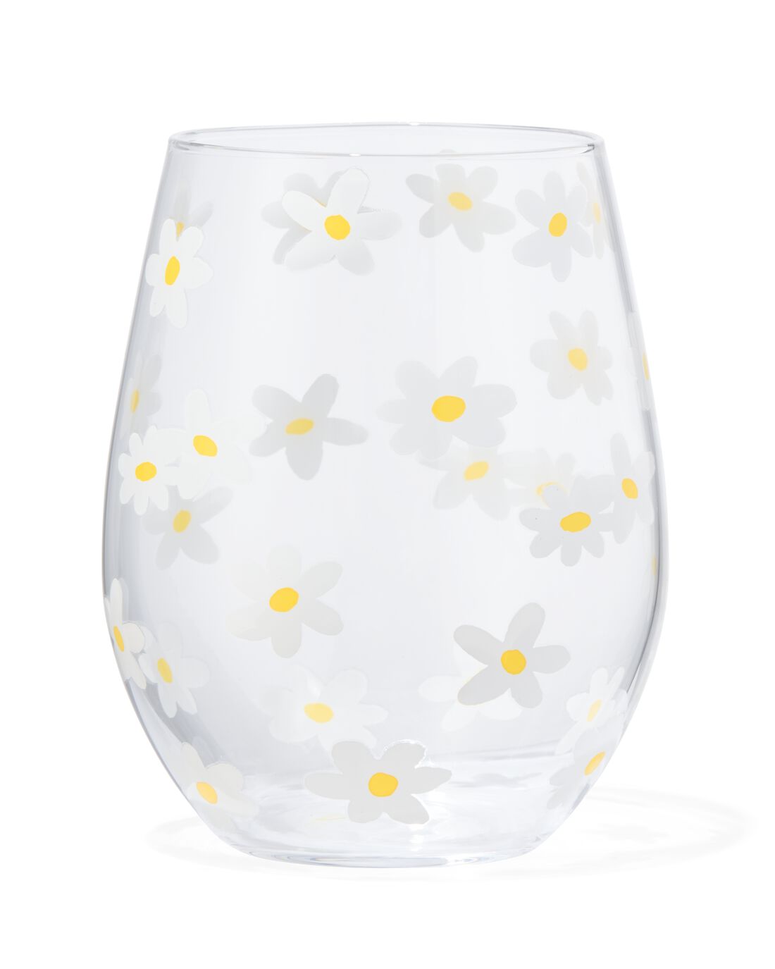 HEMA Drinkglas 550ml Bloemen | 8720354904312