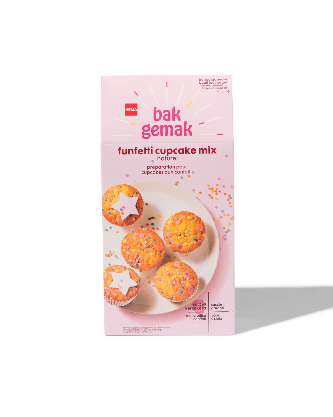 HEMA Funfetti Cupcake Mix | 8720354400609