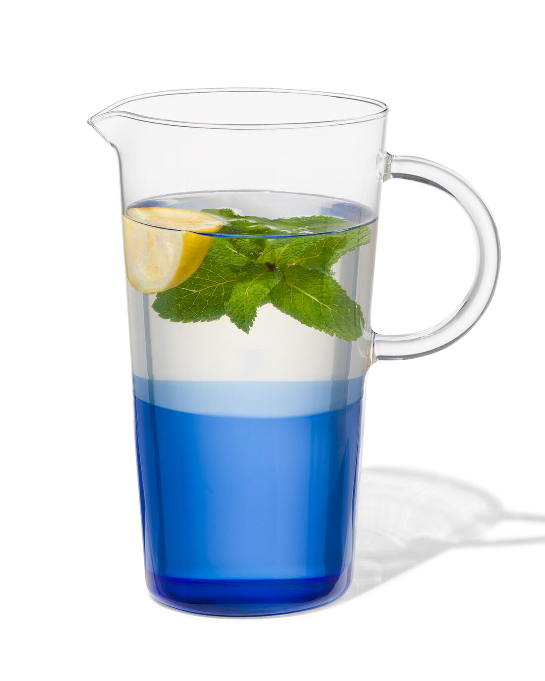 HEMA Karaf 1.6L Glas Met Blauw | 8720354926000