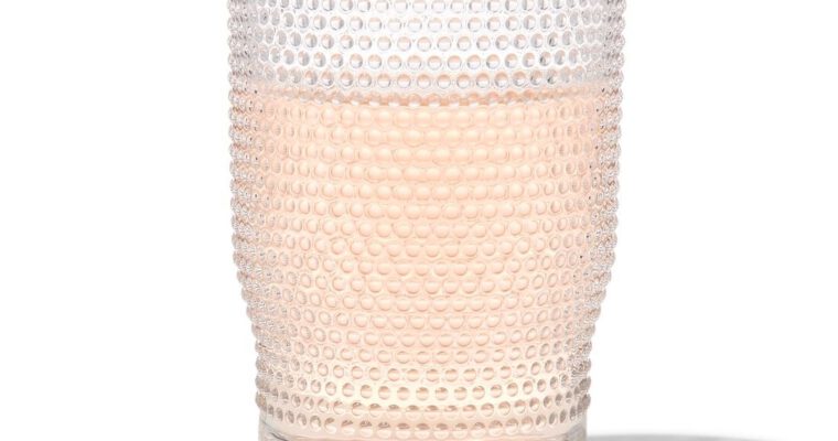 HEMA Longdrink Glas Bergen Bolletjes Reliëf 340ml (transparant) | 8716618041527