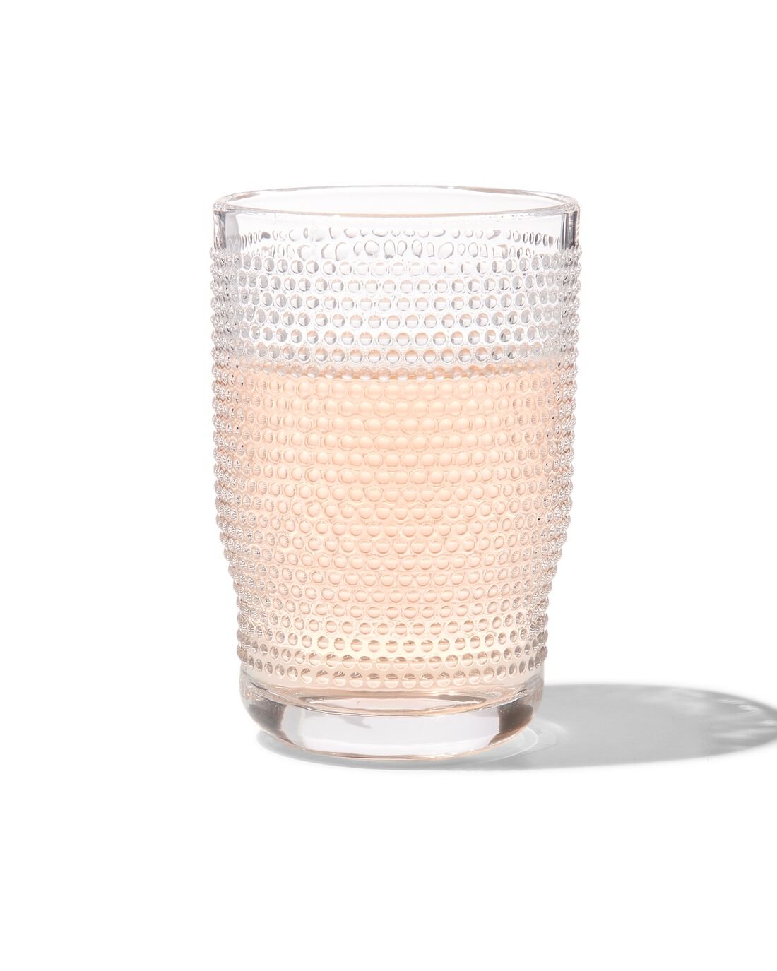 HEMA Longdrink Glas Bergen Bolletjes Reliëf 340ml (transparant) | 8716618041527