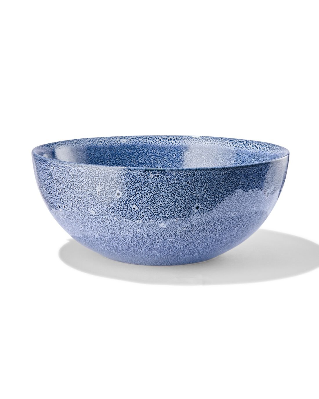 HEMA Schaal Ø26cm Porto Reactief Glazuur Wit/blauw (blauw) | 8720354026687