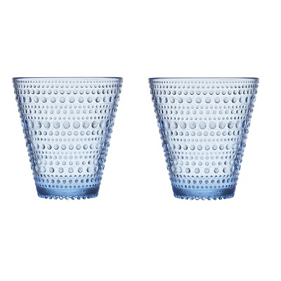 IITTALA – Kastehelmi – Glas 0,30l set/2 Aqua | 6411923660952