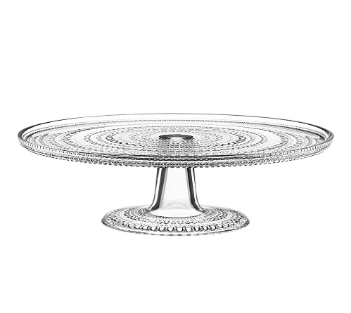 IITTALA – Kastehelmi – Taartschotel op voet 24cm helder | 6411923655521