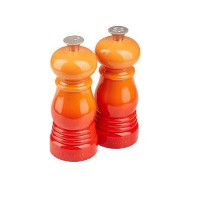 LE CREUSET – Le Moulin – Set van 2 mini molens Oranjerood | 630870165624