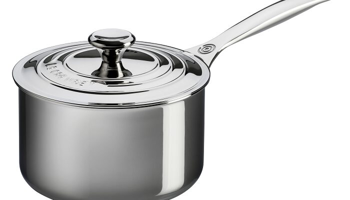 LE CREUSET – RVS – Steelpan met deksel 16cm 1,90l | 630870131407