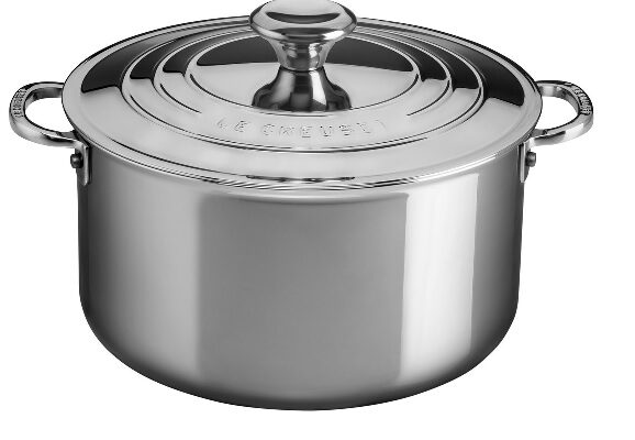 LE CREUSET – Rvs – Kookpan 18cm, 2,8l | 630870155182