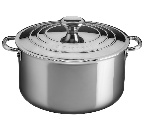 LE CREUSET – Rvs – Kookpan 18cm, 2,8l | 630870155182