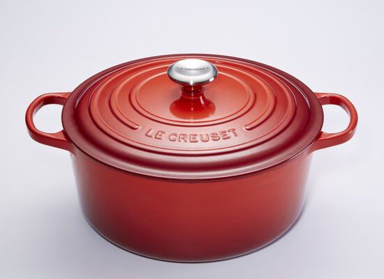 LE CREUSET – Signature – Braadpan 22cm 3,30l Kersenrood | 024147260677