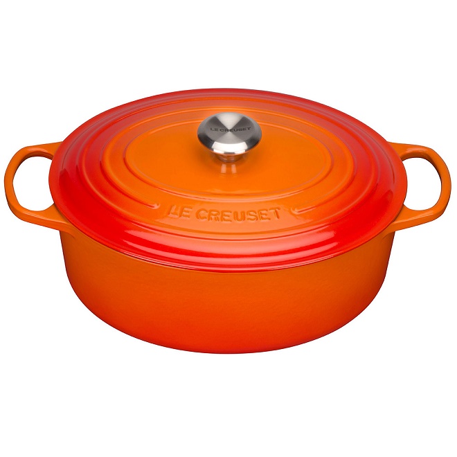 LE CREUSET – Signature – Braadpan ovaal 29cm 4,70l Oranjerood | 024147261940