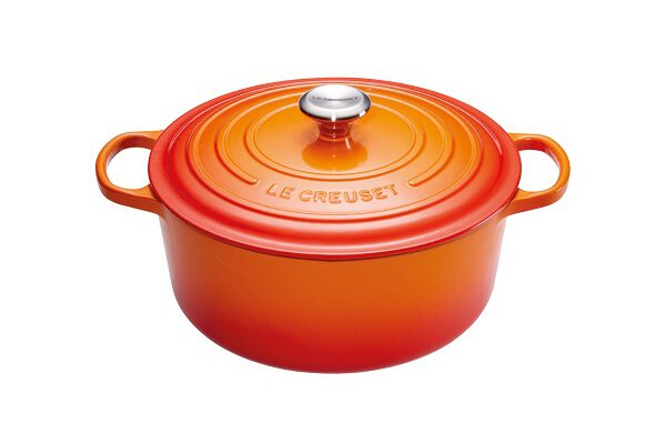 LE CREUSET – Signature – Braadpan rond 22cm 3,30l Oranjerood | 024147260684