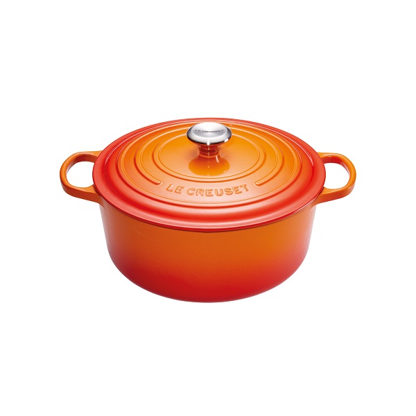 LE CREUSET – Signature – Braadpan rond 22cm 3,30l Oranjerood | 024147260684