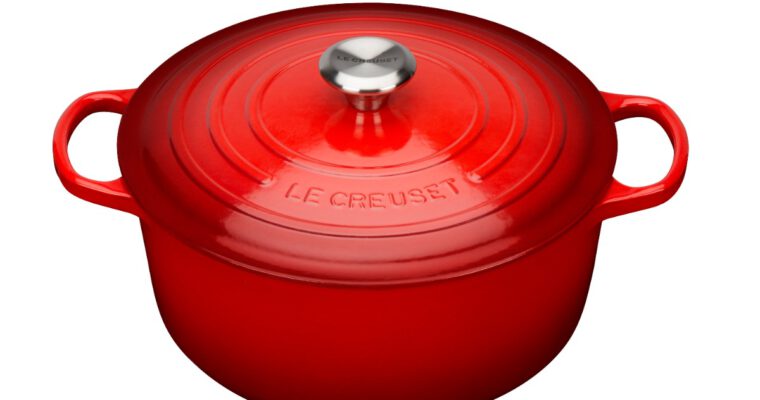 LE CREUSET – Signature – Braadpan rond 26cm 5,30l Kersenrood | 024147260912