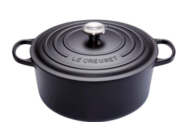 LE CREUSET – Signature – Braadpan rond 28cm 6,70l Mat Zwart | 024147260981