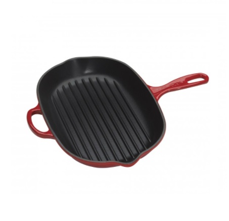 LE CREUSET – Signature – Grillpan ovaal 32cm Kersenrood | 024147244103