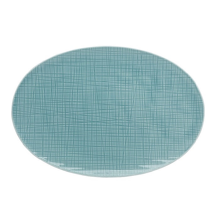 ROSENTHAL – Mesh Aqua – Bord ovaal 30cm | 4012438505640