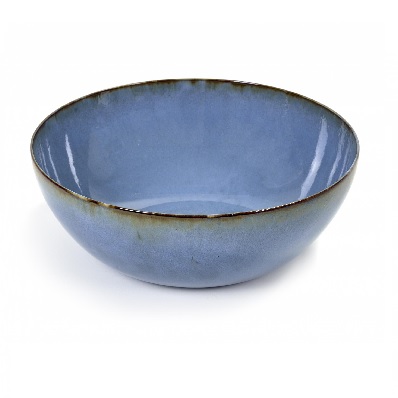 SERAX – Terres de Reves – Saladeschaal 27cm Smokey Blue | 5420000750456