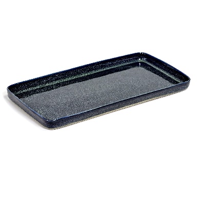 SERAX – Terres de Reves – Serveerschaal 37×17 Dark Blue | 5420000750555