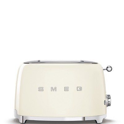 SMEG – Broodrooster – TSF01CREU Broodrooster 2×2 Creme | 8017709186920