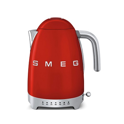 SMEG – KLF04CREU VariabeleWaterkoker Rood | 8017709231675