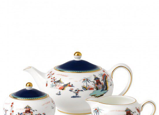 WEDGWOOD – Wonderlust – Teapot, Sugar & Cream Set | 701587380478