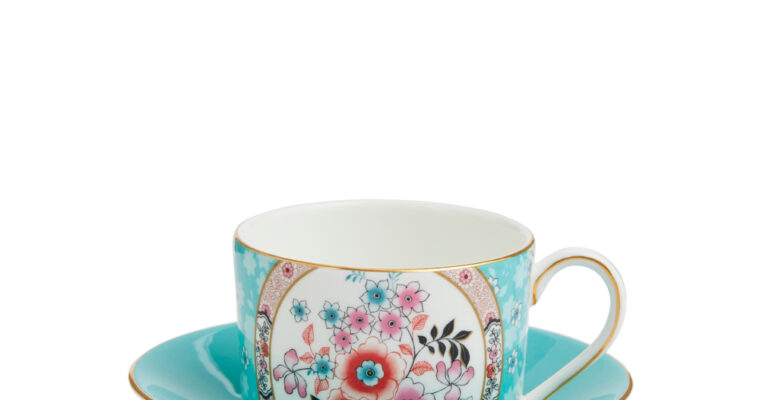 WEDGWOOD – Wonderlust – Theekop&schotel Camellia | 701587380331