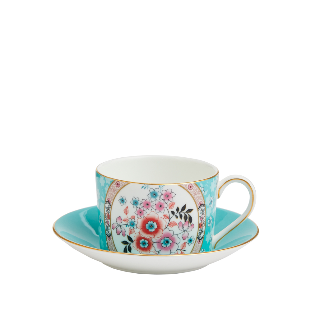 WEDGWOOD – Wonderlust – Theekop&schotel Camellia | 701587380331