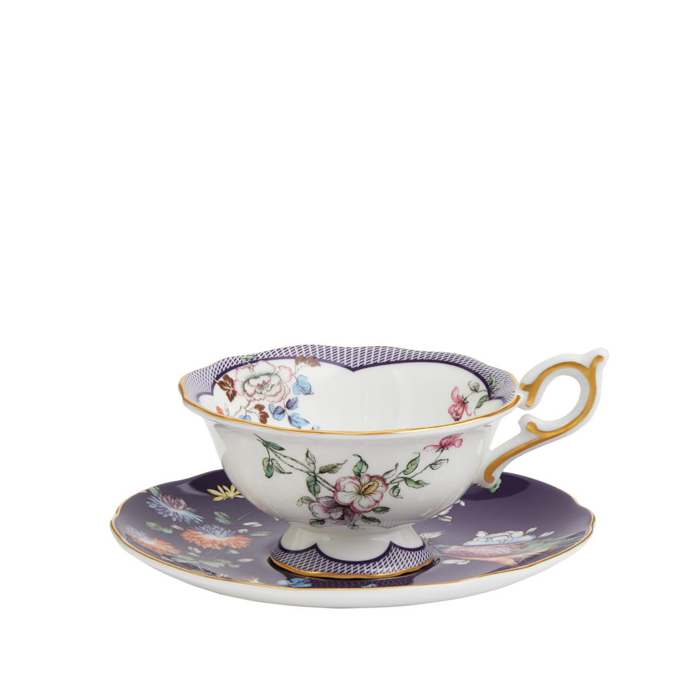 WEDGWOOD – Wonderlust – Theekop&schotel Midnight Garden | 701587315449