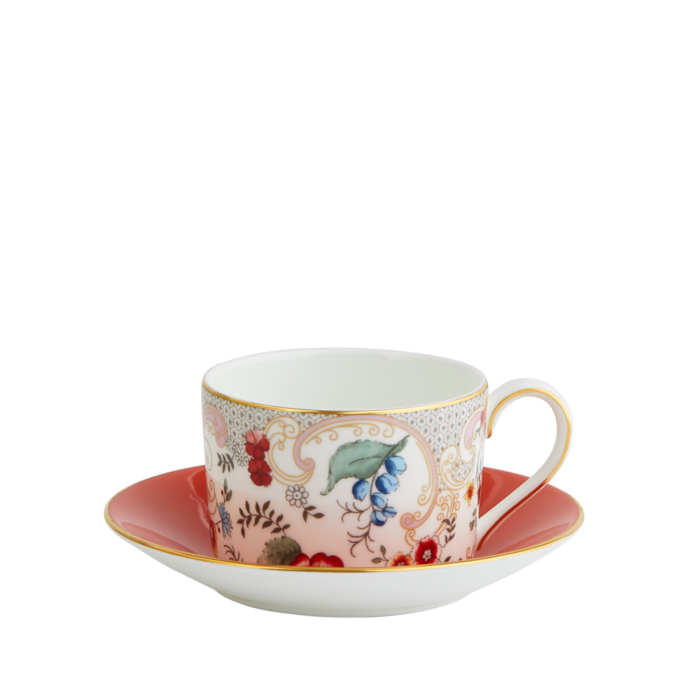 WEDGWOOD – Wonderlust – Theekop&schotel Rococo Flowers | 701587388900