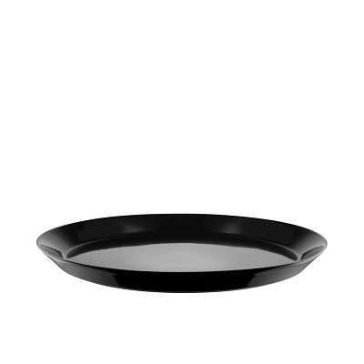 ALESSI – Tonale – Ontbijtbord 20cm zwart | 8003299428724