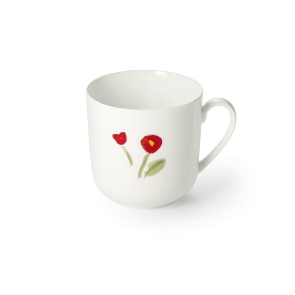 DIBBERN – Impression Red Flower Classic – Beker 0,32L | 4044441045363