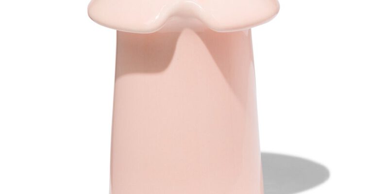 HEMA Eierdop Ø6×6.5cm Tafelgenoten New Bone Roze (roze) | 8720354926338