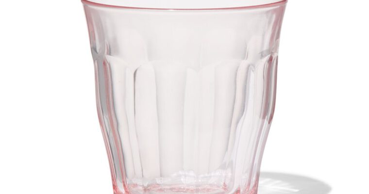 HEMA Picardieglas 250ml Glas Roze | 8720354917633