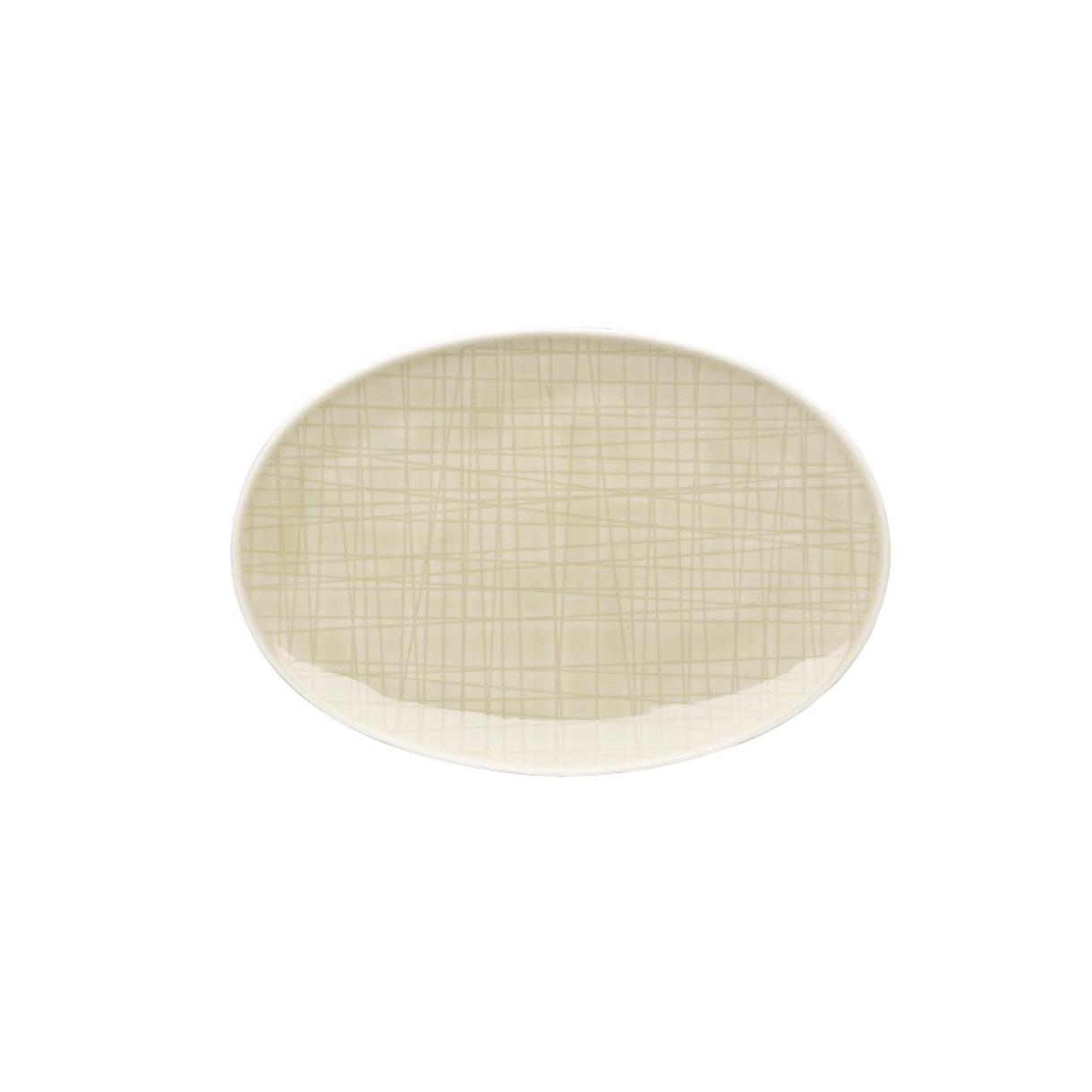 ROSENTHAL – Mesh Cream – Bord ovaal 18cm | 4012438506180