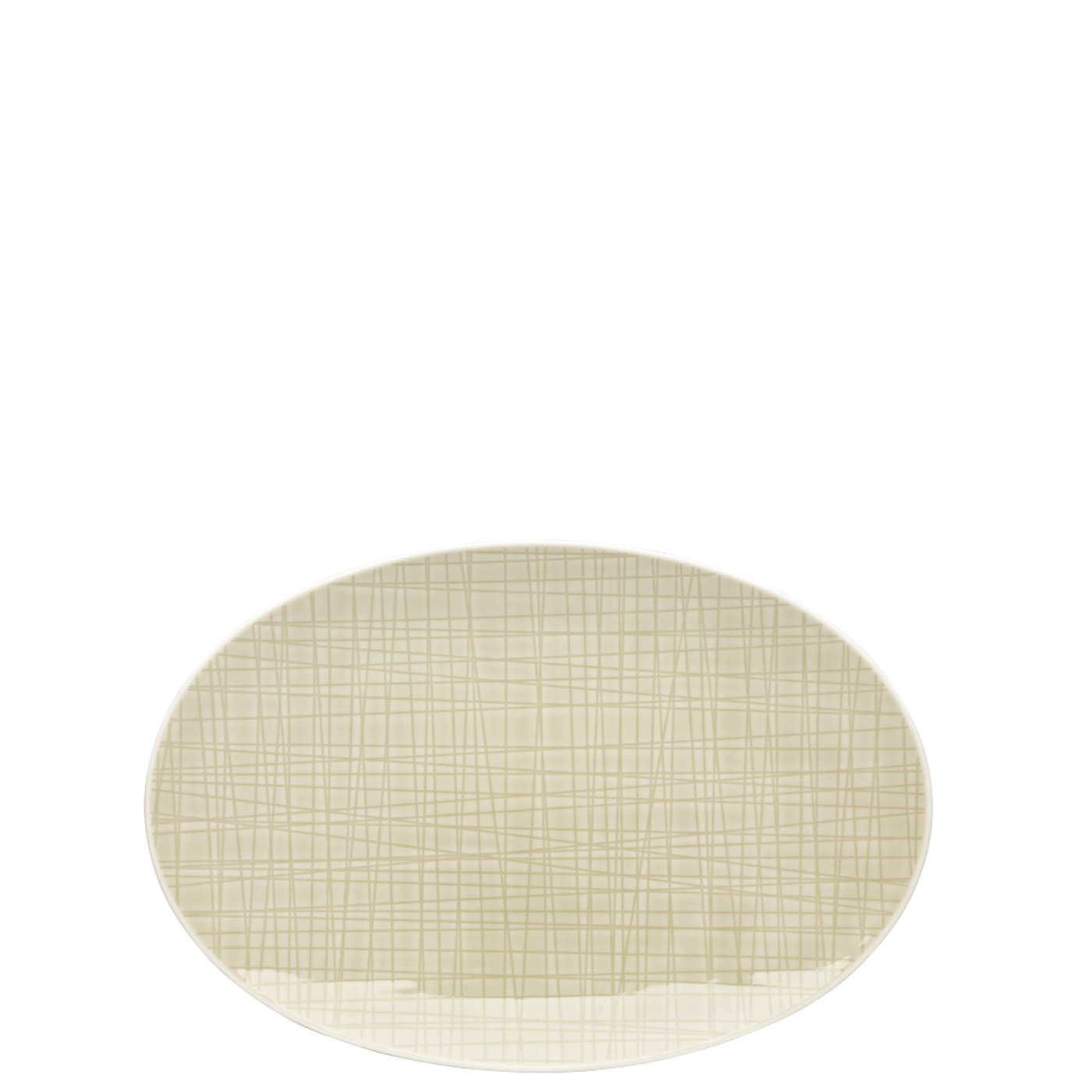 ROSENTHAL – Mesh Cream – Bord ovaal 25cm | 4012438506197
